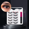 Set met magnetische valse wimpers en eyeliner