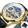 Forsining Heren Skeleton Horloge