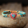Braccialetto intrecciato Passion Heart