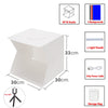 Mini fotostudio - Lightbox pieghevole con LED