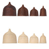 NatureGlow Lampada a sospensione - Illuminazione in Rattan intrecciato e Bambù