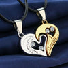 La mia collana a coppia d'amore