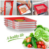 TwiceFresh Duo - Contenitori per la conservazione con scomparti doppi