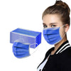 50 Wegwerp Mond Neus Maskers 3-laags