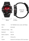 Militaire Smartwatch HK87 – Il Compagno Ultimo per Avventurieri