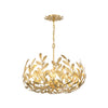 Aurora Luxe Hanglamp – Elegante Designverlichting in Antiek Goud