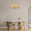 Aurora Luxe Hanglamp – Elegante Designverlichting in Antiek Goud
