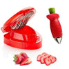 Set mit Schälmessern und Schneidern für Obst