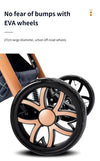 Royal Luxury Baby Kinderwagen 3-in-1 - Vielseitig und Luxuriöses Design