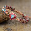 Braccialetto intrecciato Passion Heart
