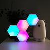 Lampada LED a nido d'ape esagonale