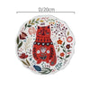 CatLover Bord - Ceramica dipinta a mano con motivo di gatti