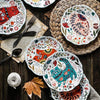 CatLover Bord - Ceramica dipinta a mano con motivo di gatti