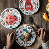CatLover Bord - Ceramica dipinta a mano con motivo di gatti