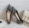 Tauria strass piatto bling diamanti scarpe da sposa