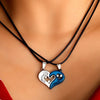 La mia collana a coppia d'amore