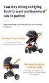 Royal Luxury Baby Kinderwagen 3-in-1 - Vielseitig und Luxuriöses Design