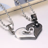 La mia collana a coppia d'amore