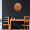 Orologio da parete in legno con numeri
