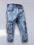Heren Cargo Jeans met Lichte Wassing – Comfortabele Pasvorm en Functionele Zakdetails