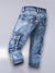 Heren Cargo Jeans met Lichte Wassing – Comfortabele Pasvorm en Functionele Zakdetails | A