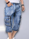 Heren Cargo Jeans met Lichte Wassing – Comfortabele Pasvorm en Functionele Zakdetails | B