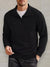 Heren Kwart Zip Pullover Sweater met Lange Mouwen – Ademend en Comfortabel voor Herfst en Winter