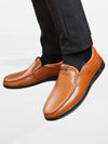 Heren Schoenen van Echt Leer – Comfortabele Slip-On Loafers met Antislip Zool voor Casual en Zakelijk Gebruik | Geek A