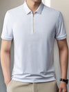 Heren Shirt Halfzip Revers – Casual en Comfortabel met Korte Mouwen 1