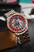 Herenhorloge Automatische Mechanische Skeleton Design - Waterdicht, 42mm RVS Band  - C