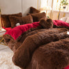 LuxuSoft Fleece Bettwäsche Set - Komplett Komfort für Kalte Nächte