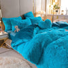 LuxuSoft Fleece Bettwäsche Set - Komplett Komfort für Kalte Nächte