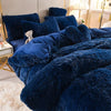 LuxuSoft Fleece Bettwäsche Set - Komplett Komfort für Kalte Nächte