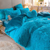 LuxuSoft Fleece Bettwäsche Set - Komplett Komfort für Kalte Nächte