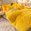 LuxuSoft Fleece Bettwäsche Set - Komplett Komfort für Kalte Nächte