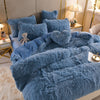 LuxuSoft Fleece Bettwäsche Set - Komplett Komfort für Kalte Nächte
