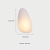 Lampada da parete PebbleHue – La magia della costa in casa