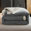 Coperte da letto - Coperta da letto trapuntata in pile a tre strati di alta qualità e morbida