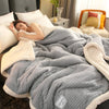 Coperte da letto - Coperta da letto trapuntata in pile a tre strati di alta qualità e morbida
