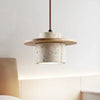 TravéLume - Lampada a sospensione in travertino di lusso con design elegante