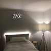 GlowLuxe - Orologio da parete 3D LED elegante