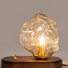 FrostStone Lampada da Tavolo in Vetro - Illuminazione Elegante per ogni Interno