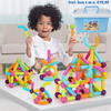 Magnetische Bausteine™ | Pädagogisches Magnetspielzeug für Kinder | Inkl. KOSTENLOSE Aufbewahrungsbox im Wert von €19.95