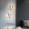 LumeFly – Lampada a sospensione LED Vlinder con illuminazione calda