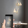 LumeFly – Lampada a sospensione LED Vlinder con illuminazione calda
