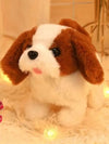 Interactieve Hondenknuffel voor Kinderen - Zachte Pluche Hond die Blaft en Beweegt - Perfect Speelgoed voor Rollenspel | Corgi
