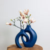 Vaso intrecciato per fiori