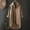 FlowBliss - Lange Oversize Blouse voor Dames