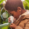 Microscopio tascabile portatile con zoom 60-120x | Microscopio educativo per bambini - Insegnagli a scoprire