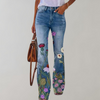 FLAIRE JEANS MIT EINEM HAUCH VON RETRO UND MODERNEM TWIST